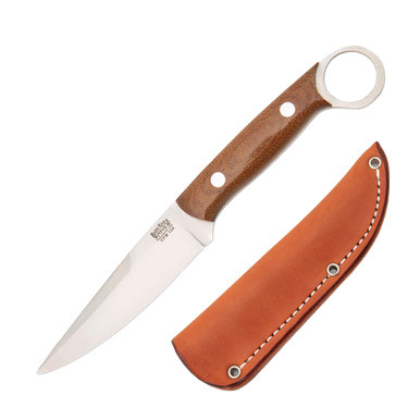 Bark River Donnybrook Fixed Blade Knife Natural Canvas