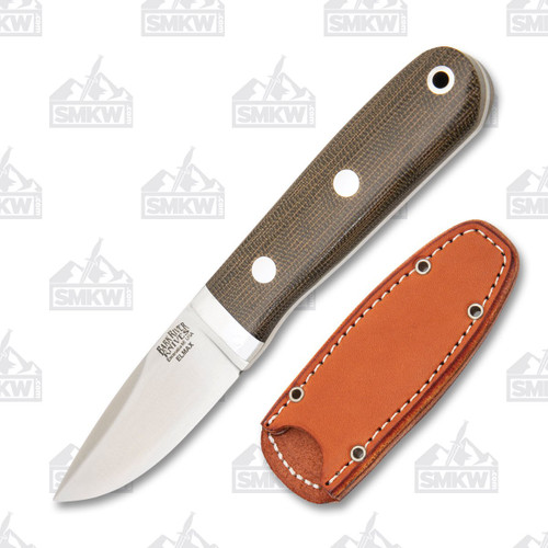 Bark River City Fixed Blade Knife Green