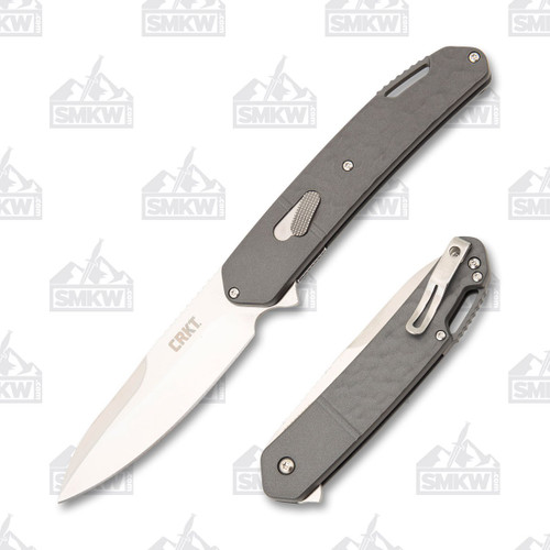 CRKT Bona Fide Ken Onion FieldStrip Linerlock Folding Knife (Silver)