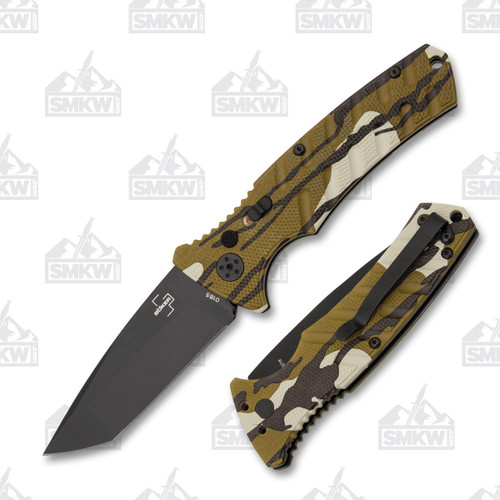 Boker Plus Camo Automatic Knife Tanto