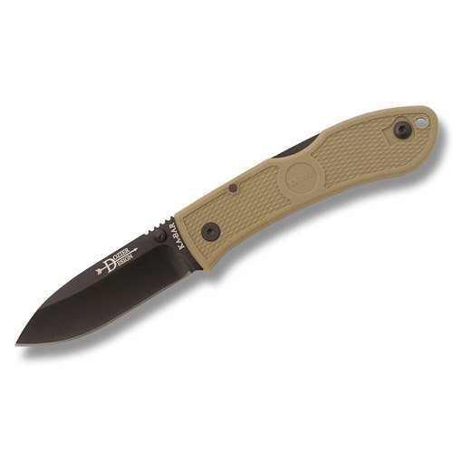 KA-BAR Dozier Lockback Folding Knife (Coyote Brown)