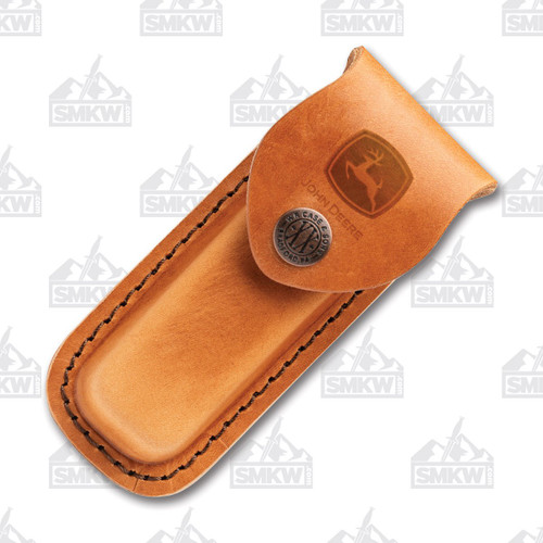 Case Brown John Deere Medium Leather Sheath