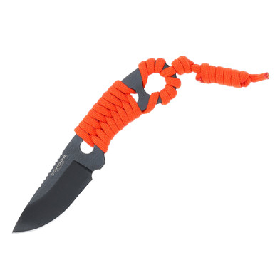 Condor Tool & Knife Orange Carlitos Neck Knife
