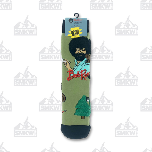 Oooh Yeah! Bob Ross Painting Women's Crew Socks