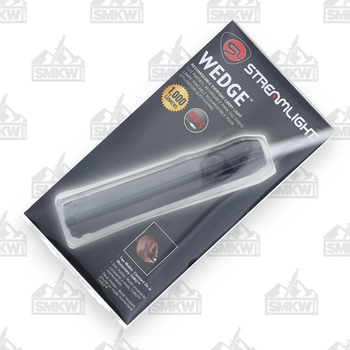 Streamlight Wedge USB-Rechargeable Flashlight Black