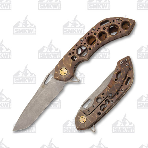 Olamic Wayfarer 247 Tanto Bronzed Purple Seabed