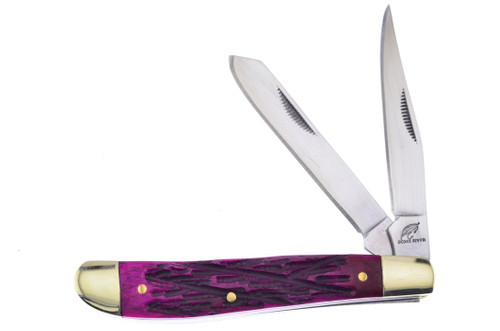 Ocoee River Purple Passion Jigged Bone Bullet Trapper FROC265PJB