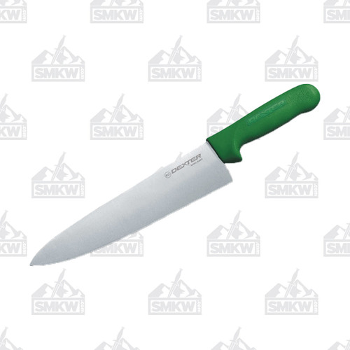 Dexter Russell Sani-Safe Stainless Steel 10" Cook's Knife Green Handle