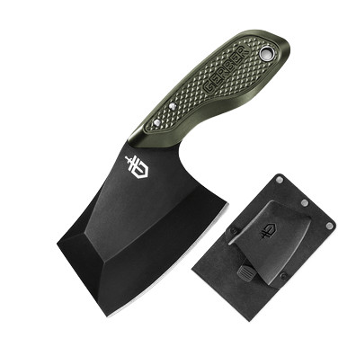 Gerber Tri-Tip Mini Fixed Blade Cleaver Green