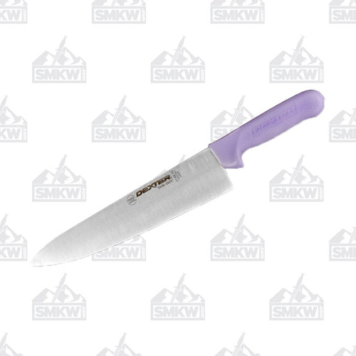 Dexter Russell Sani-Safe Stainless Steel 10" Cook's Knife Purple Handle