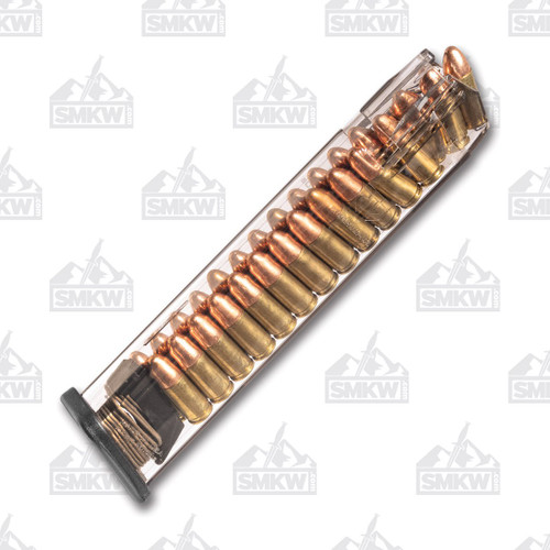 ETS Glock Competition 9mm 27 Round Magazine Clear Extended
