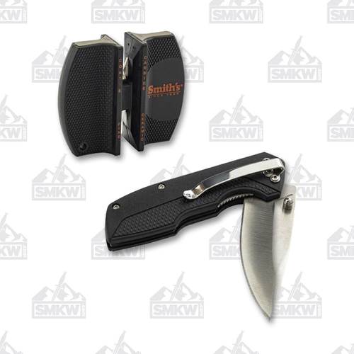 Smith's Edgesport Folding Knife Combo