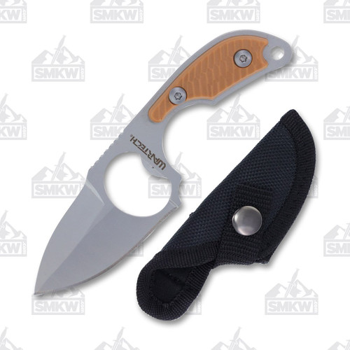 Wartech 4.75" Fixed Blade Bottle Opener Desert Tan