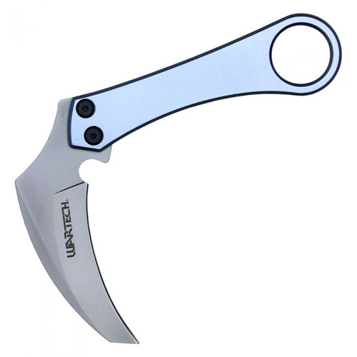 Wartech 6.5" Fixed Blade Knife Blue