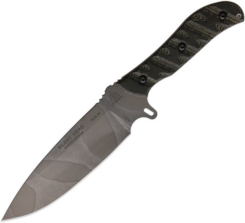 Tops Silent Hero Camo Fixed Blade