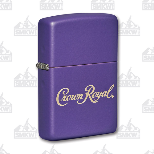 Zippo Crown Royal Purple Lighter