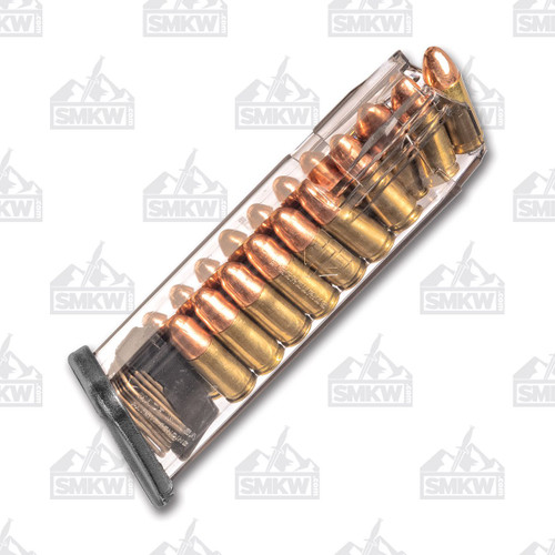 ETS Glock 17 9mm 17 Round Clear Magazine GLK17