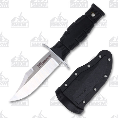 Cold Steel Mini Leatherneck Fixed Blade Knife 3.5in Plain KrayEx