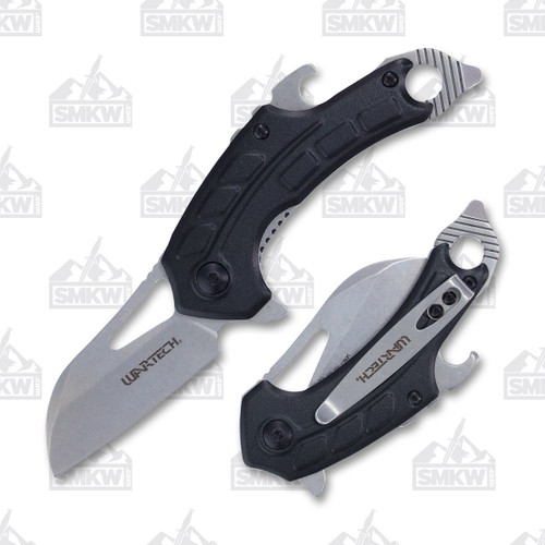 WarTech Spring-Assisted with Bottle Opener Black