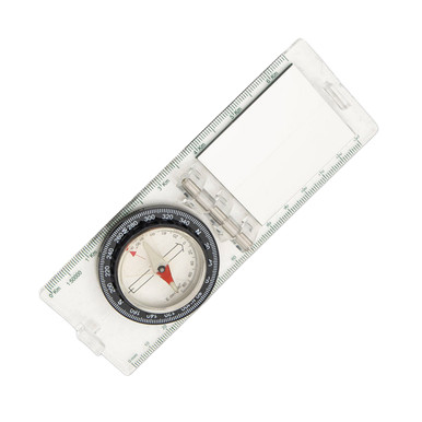 Explorer Folding Compass with Signal Mirror-Clear EXP31