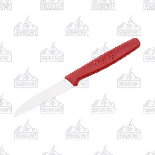 Victorinox Sheepsfoot Paring Knife Red