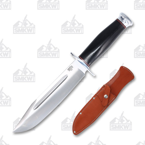 Bark River Teddy II Fixed Blade Knife Black Micarta