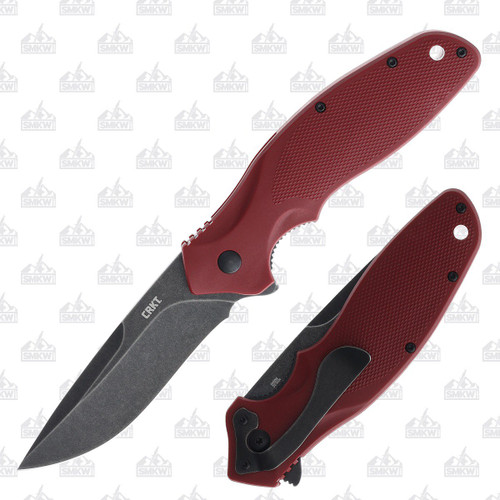 CRKT Shenanigan Folding Knife Maroon