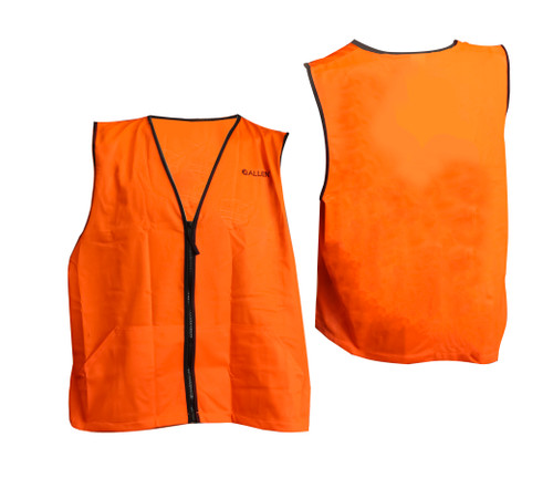 Allen Blaze Orange Hunting Vest – Medium - Safety and Comfort TAC15765