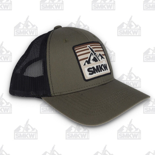 SMKW Logo Hat Loden Black