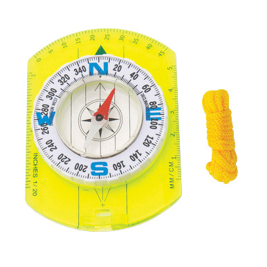 Explorer Yellow Baseplate Compass EXP36
