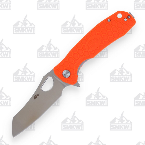 Honey Badger Large Wharncleaver Orange Flipper