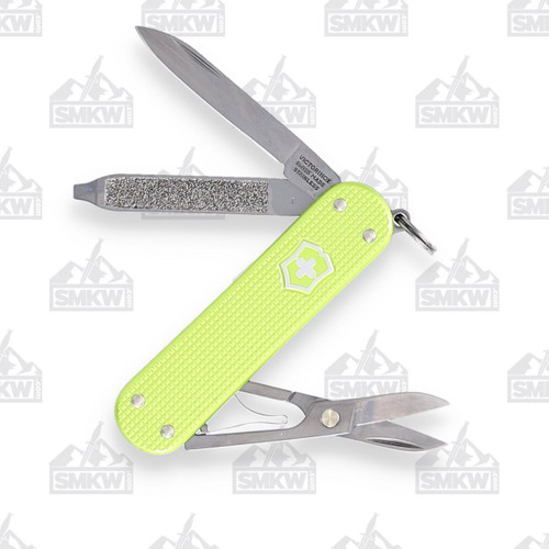Victorinox Classic SD Swiss Army Knife Alox Lime Twist