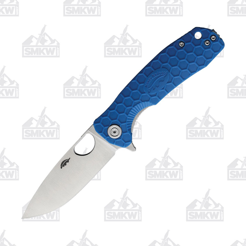 Honey Badger Medium Blue Drop Point D2