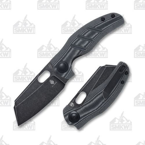 Kizer Full Size Sheepdog C01C Liner Lock Black Micarta Handle