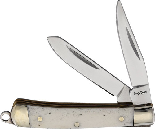 Rough Ryder White Smooth Bone Mini Trapper