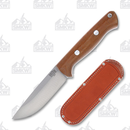 Bark River Bravo 1 Fixed Blade Knife Natural Rampless