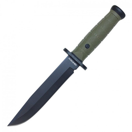 WARTECH 12-3/8" HUNTING KNIFE GREEN HAND