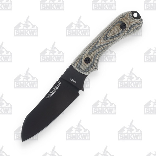 Bradford Guardian 3 Fixed Blade Knife Sheepsfoot 3D Camo