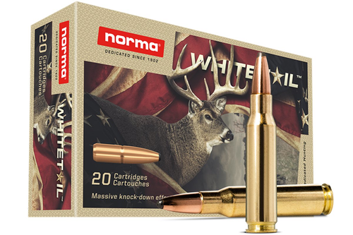 Norma Whitetail .308 Win 150gr PSP Brass Ammunition 20 Rds