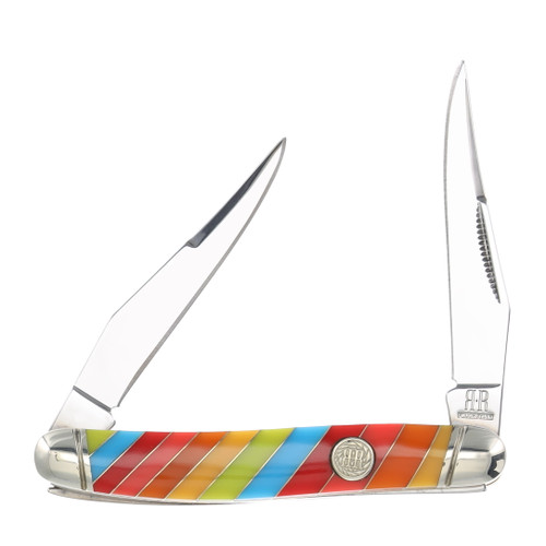 Rough Ryder Lollipop Muskrat Folding Knife RR2465 - Smoky Mountain