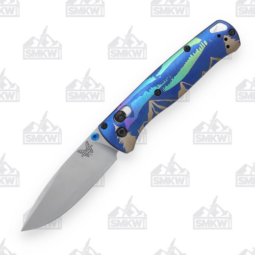 Benchmade Bugout SMKW Custom Northern Lights