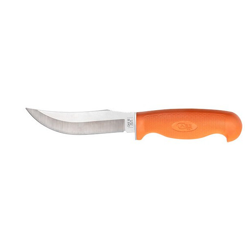 Case Orange Synthetic Skinner Hunter 5 Inch Blade Fixed Blade Knife