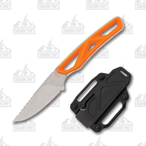 Gerber Exo-Mod Caper Orange Fixed Blade with Sheath