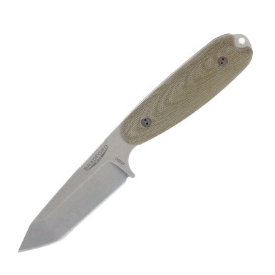 Bradford Guardian 3.5 Fixed Blade Knife Tanto 3D Olive