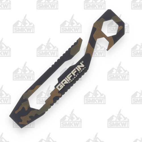 Griffin Pocket Tool Camo Stainless