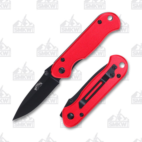 Frost Cutlery Red Aluminum Linerlock Folding Knife