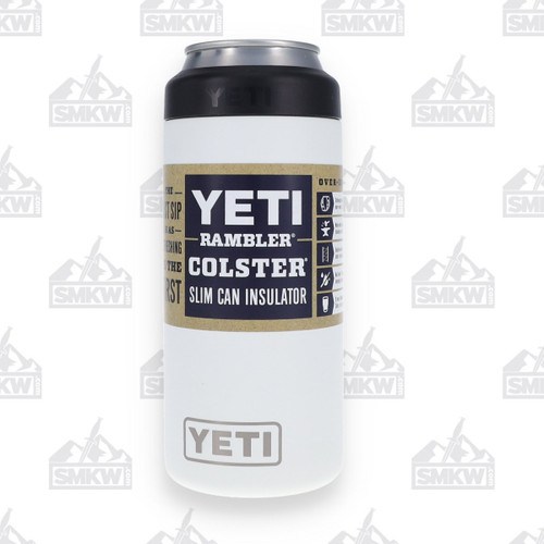 Yeti Rambler Colster White Slim Can Insulator