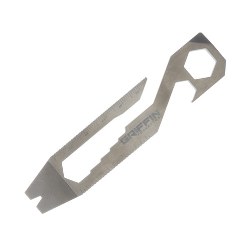 Griffin Pocket Tool XL Metric Wrench Titanium GPTXLTIM