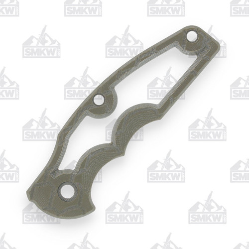 Hinderer Jurassic Olive Drab Green G-10 Scale JURSCALEODG