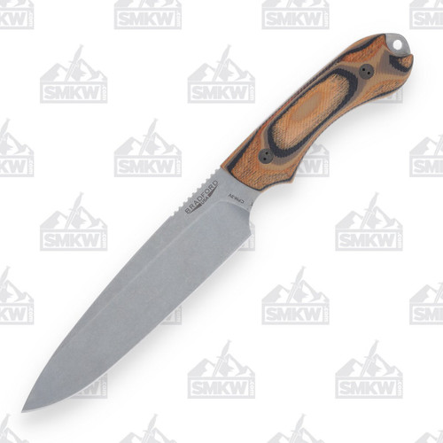 Bradford Guardian 6 Fixed Blade Knife 3V Sabre Grind 3D G-Wood
